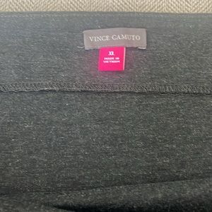 XL Heather Grey Vince Camuto Midi Pencil Skirt- EUC